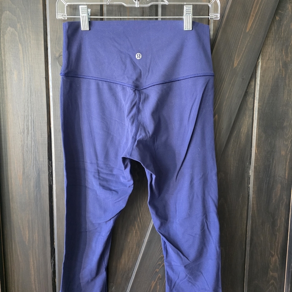 lululemon athletica Align Capris- Navy Blue - Picture 2 of 3